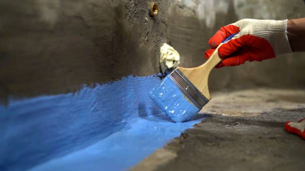 Commercial Foundation Crack Repair project at a Munster, IN business property by SJ Waterproofing Pros